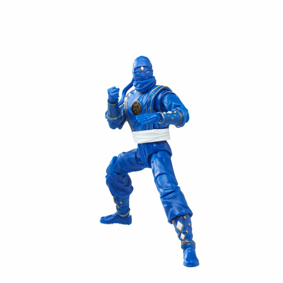 Figura Ninja Blue Ranger Power Rangers Lightning Collection 15cm