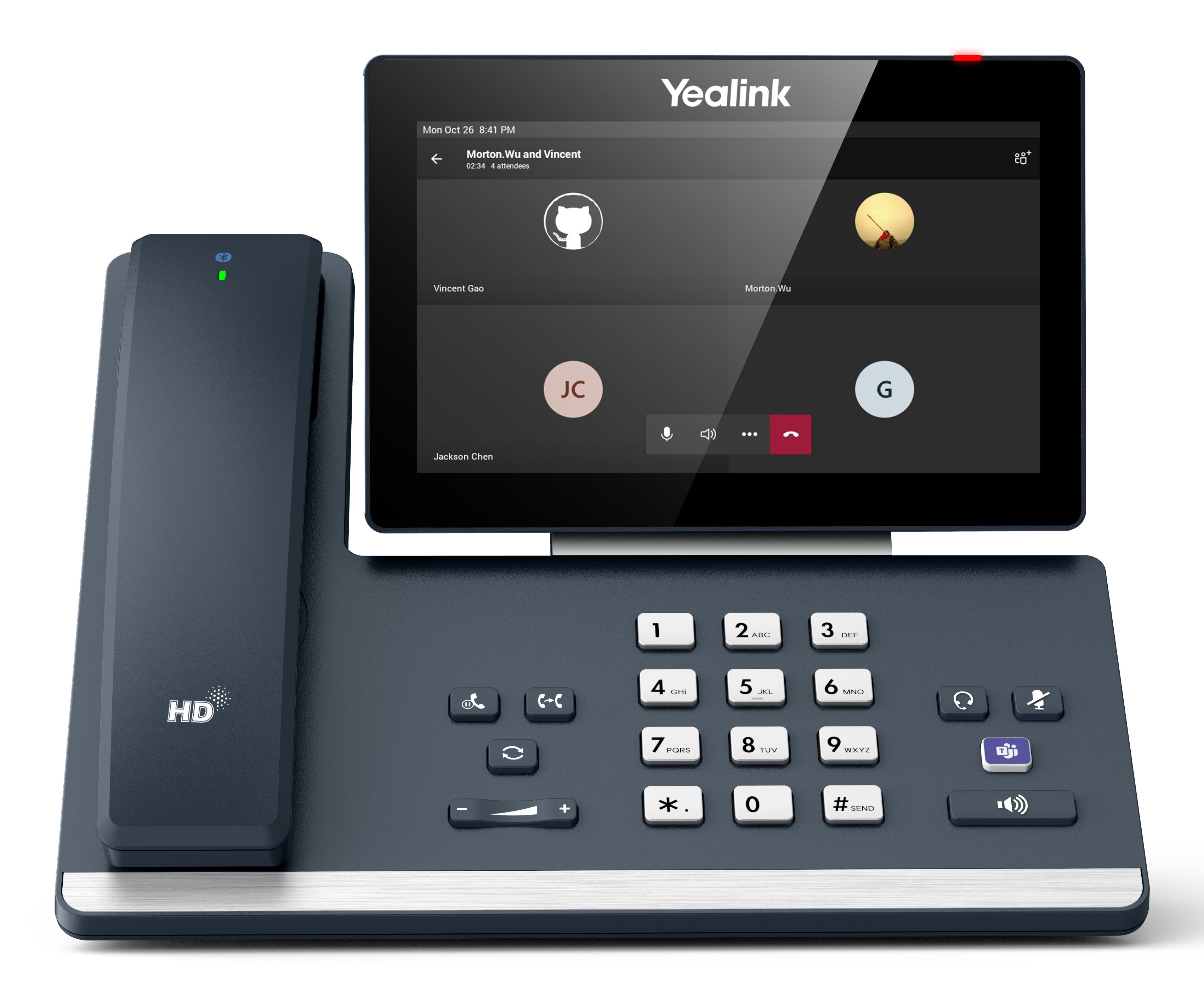 EAN 6938818318427 - Yealink MP58-WH E2 Teams teléfono IP Gris LCD Wifi imagen 4