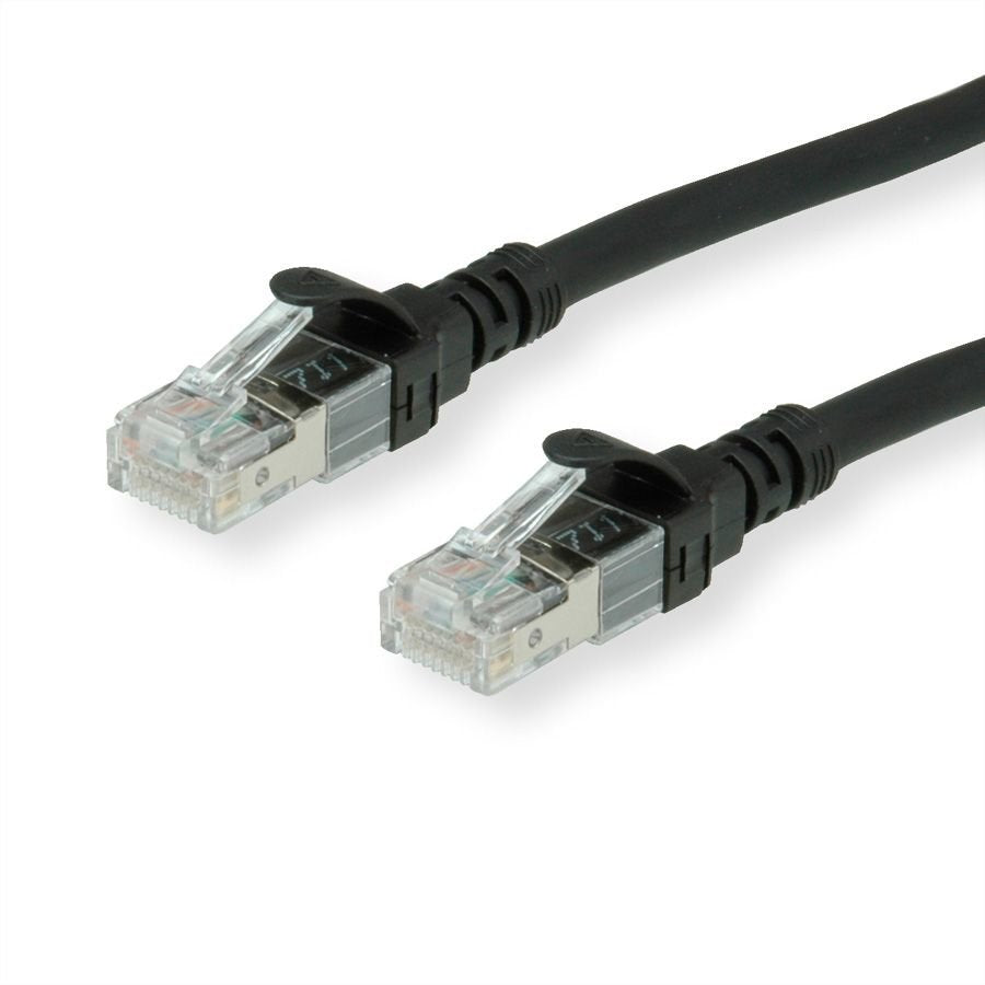 Roline Cable De Red Cat.6a Utp, Component Level, Lsoh, Schwarz, 1,5 M