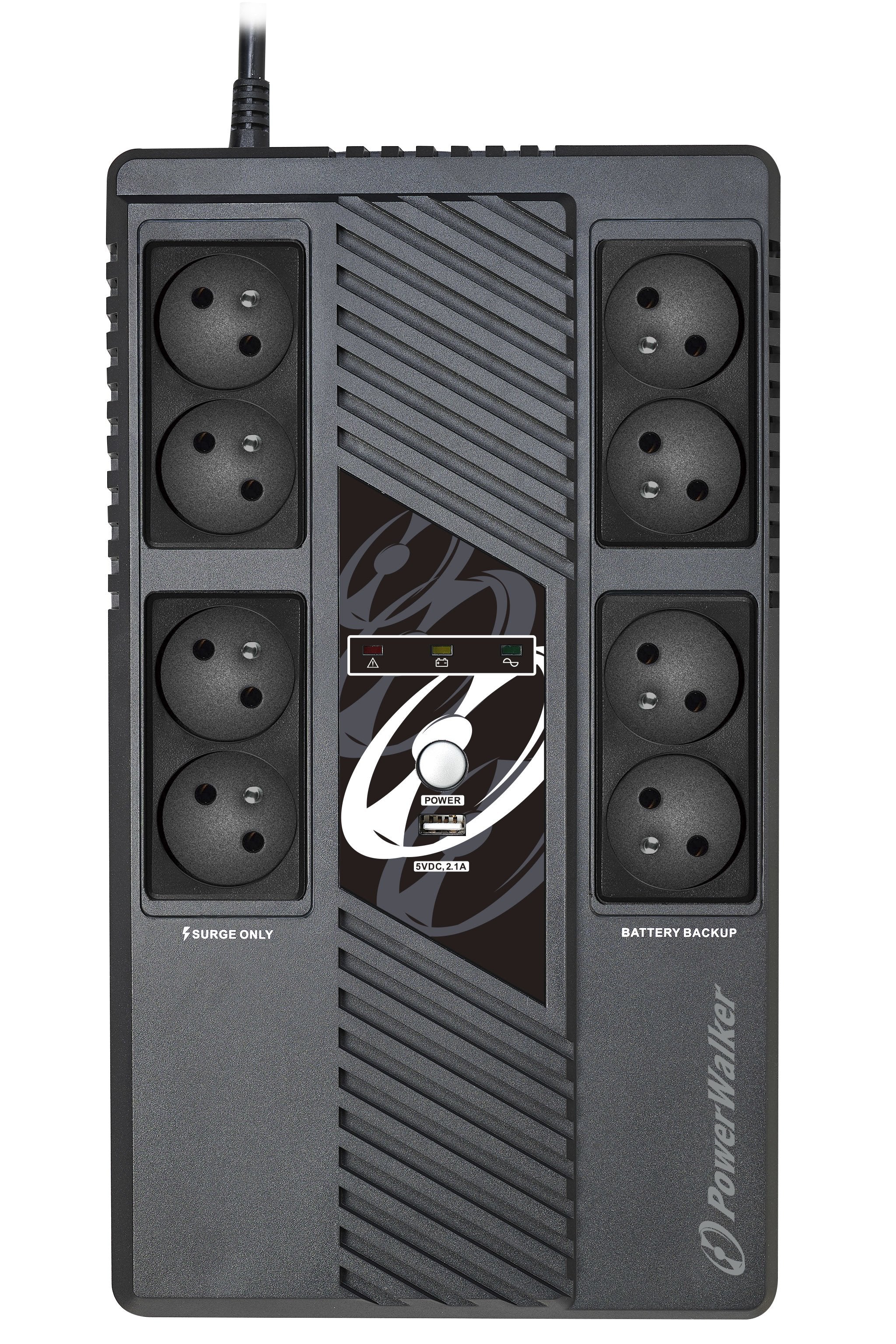 EAN 4260074982671 - PowerWalker VI 600 MS FR sistema de alimentación ininterrumpida (UPS) Línea interactiva 0,6 kVA 360 W 8 s imagen 3