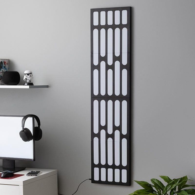 Lámpara Panel Decorativa Paladone Star Wars Estrella De La Muerte