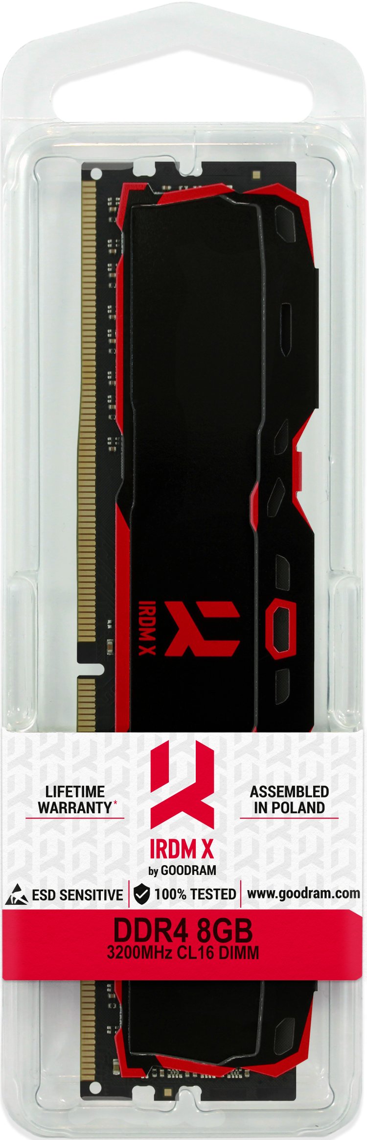 EAN 5908267961223 - Goodram IRDM X módulo de memoria 8 GB 1 x 8 GB DDR4 288-pin DIMM imagen 4