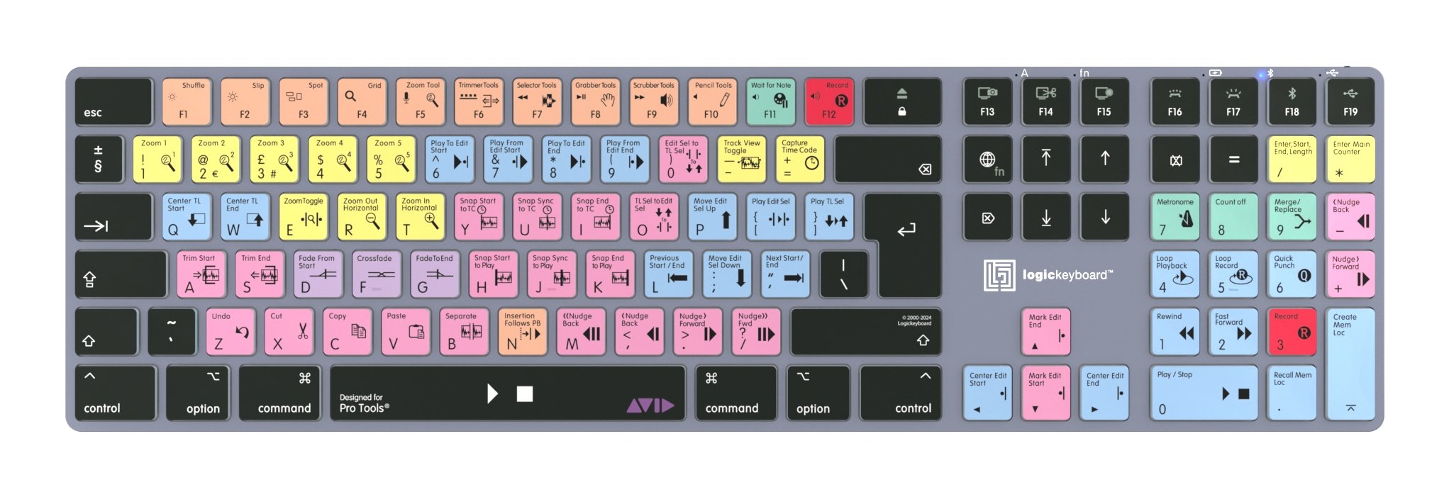 EAN 5707795022099 - Logickeyboard LKB-PT-TM teclado Oficina Bluetooth QWERTZ Alemán Gris, Titanio imagen 2
