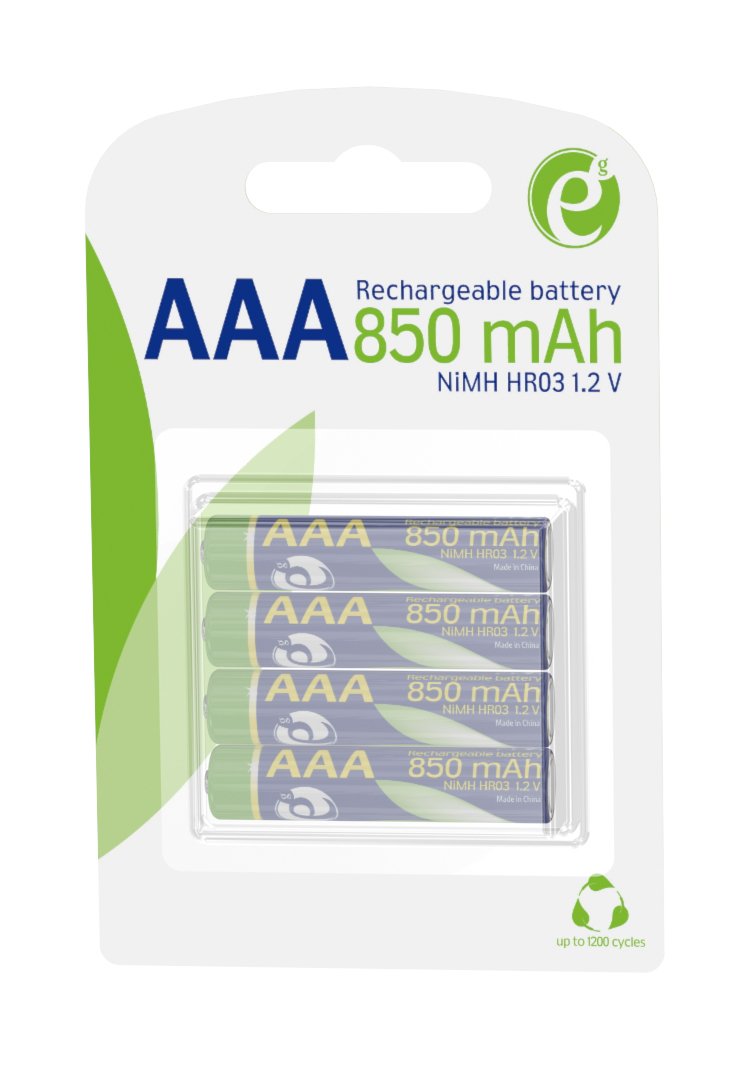 EAN 8716309104333 - Gembird Battery Set alkaline ENERGENIE EG-BA-AAA4-01 x 4 - Batterie - Micro (AAA) Batería de un solo uso imagen 4