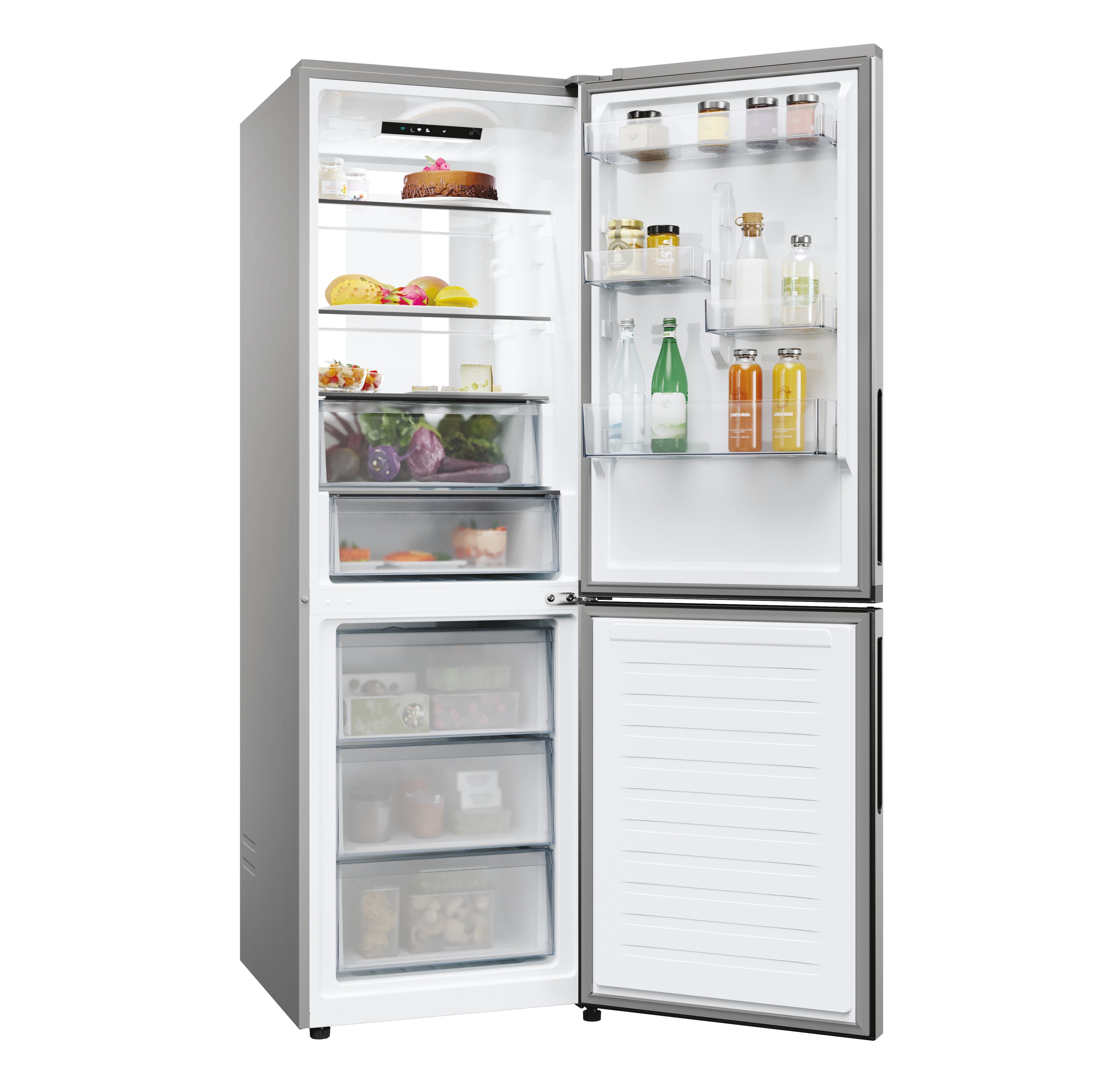 EAN 8059019092454 - Candy Fresco CNCQ4T618EX Independiente 355 L Acero inoxidable imagen 5