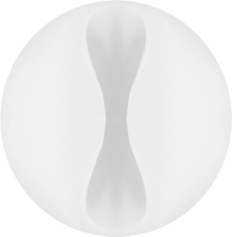 EAN 4040849951831 - Goobay 95183 organizador de cables Universal Soporte para cables Blanco 5 pieza(s) imagen 3