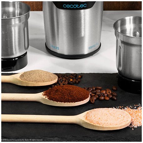 EAN 8435484015592 - Cecotec 01559 molinillo de café 300 W Acero inoxidable imagen 2
