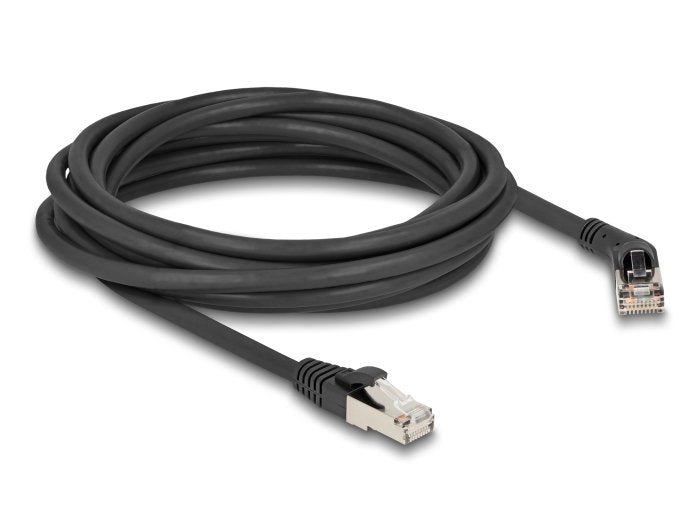 Delock Rj45 Cable De Red Cat.6a S/Ftp Macho 45° Nach Rechts