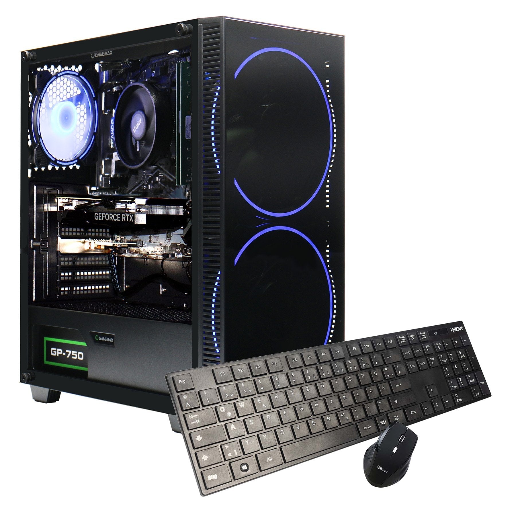 Pc Gaming Hyrican Gamemax Negro Hole 7811 I5-14400f 16gb 1tbssd Rtx5060ti W11 Home
