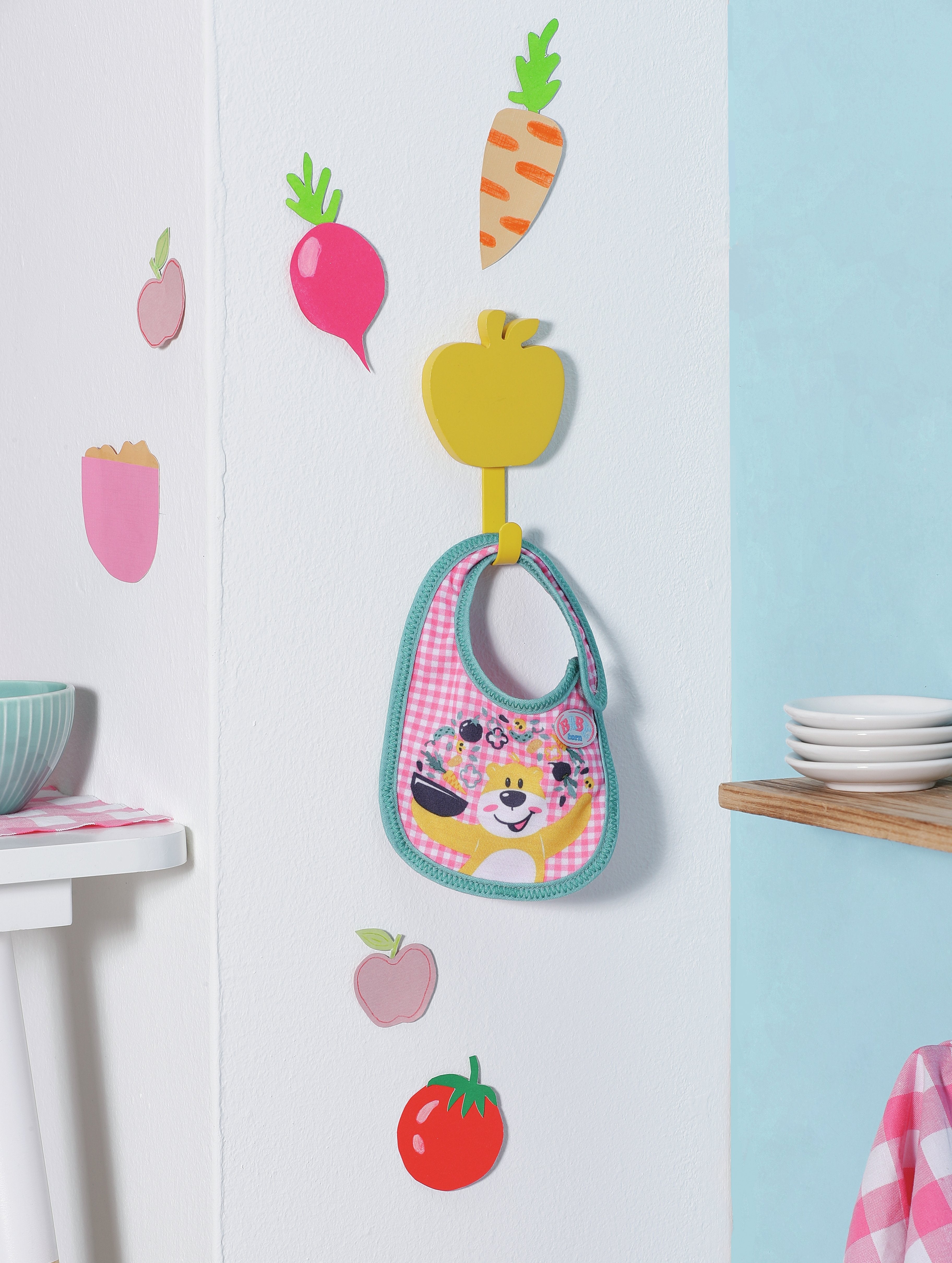 Accesorios Para Muñecas Zapf Creation Baby Born® Babero 43 Cm Mezcla