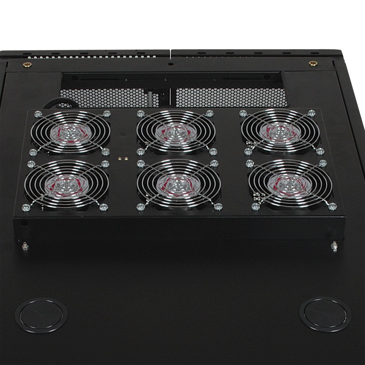 Eaton Tripp Lite Smartrack Roof-Mounted Fan Panel 6 208/240v High-Performance Fans 420 Cfm C14 Inlet
