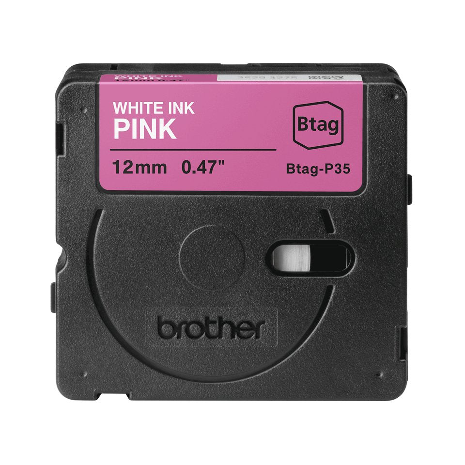 EAN 4977766836036 - Brother BTAG-P35 cinta para impresora de etiquetas Blanco sobre rosa imagen 5