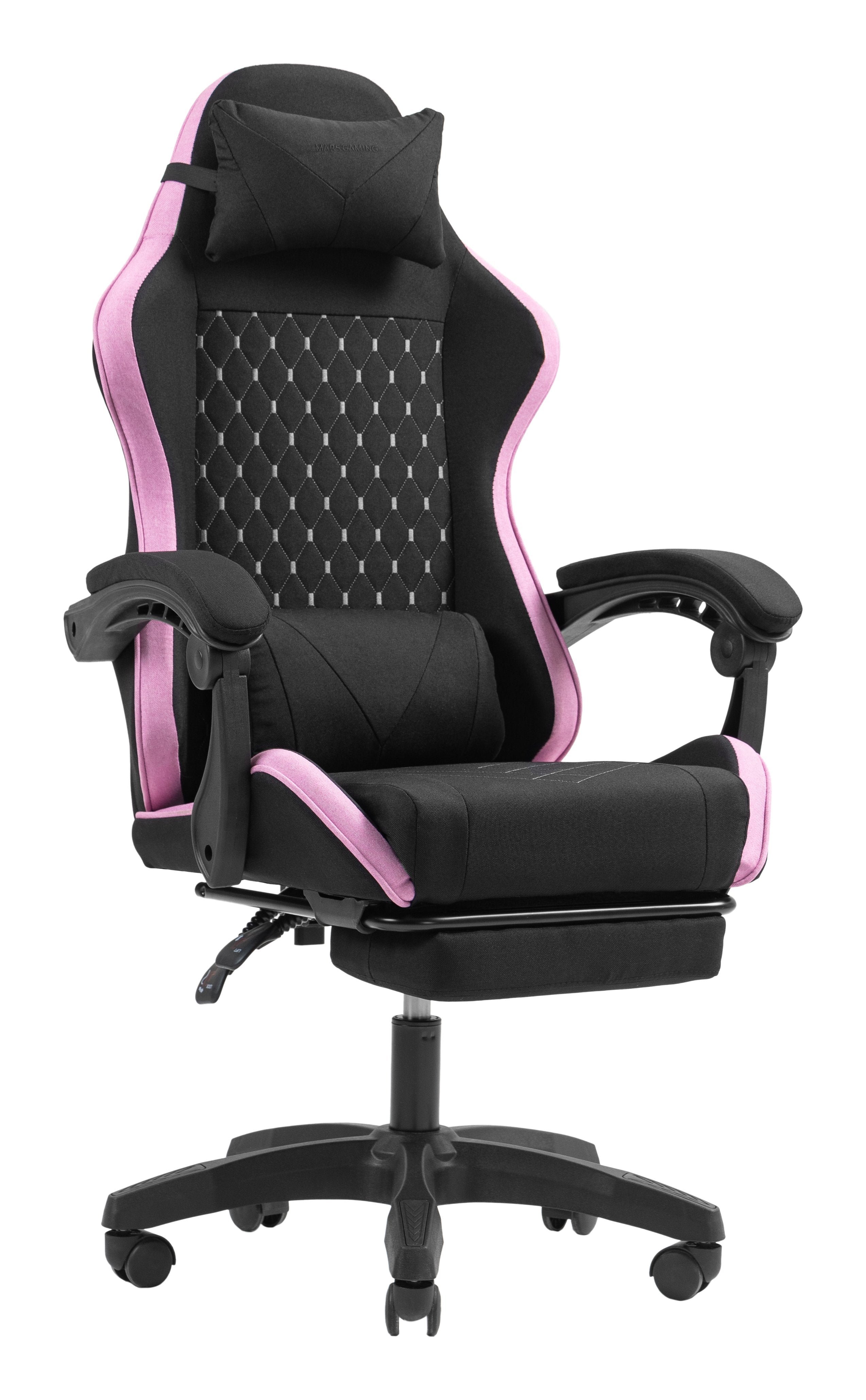 EAN 8435693111108 - Mars Gaming MGC-X Fabric Silla para videojuegos de PC Asiento acolchado Negro, Rosa imagen 4