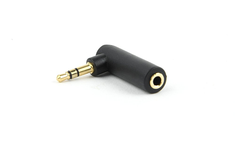EAN 8716309099950 - Gembird A-3.5M-3.5FL cambiador de género para cable 3.5mm Negro imagen 2