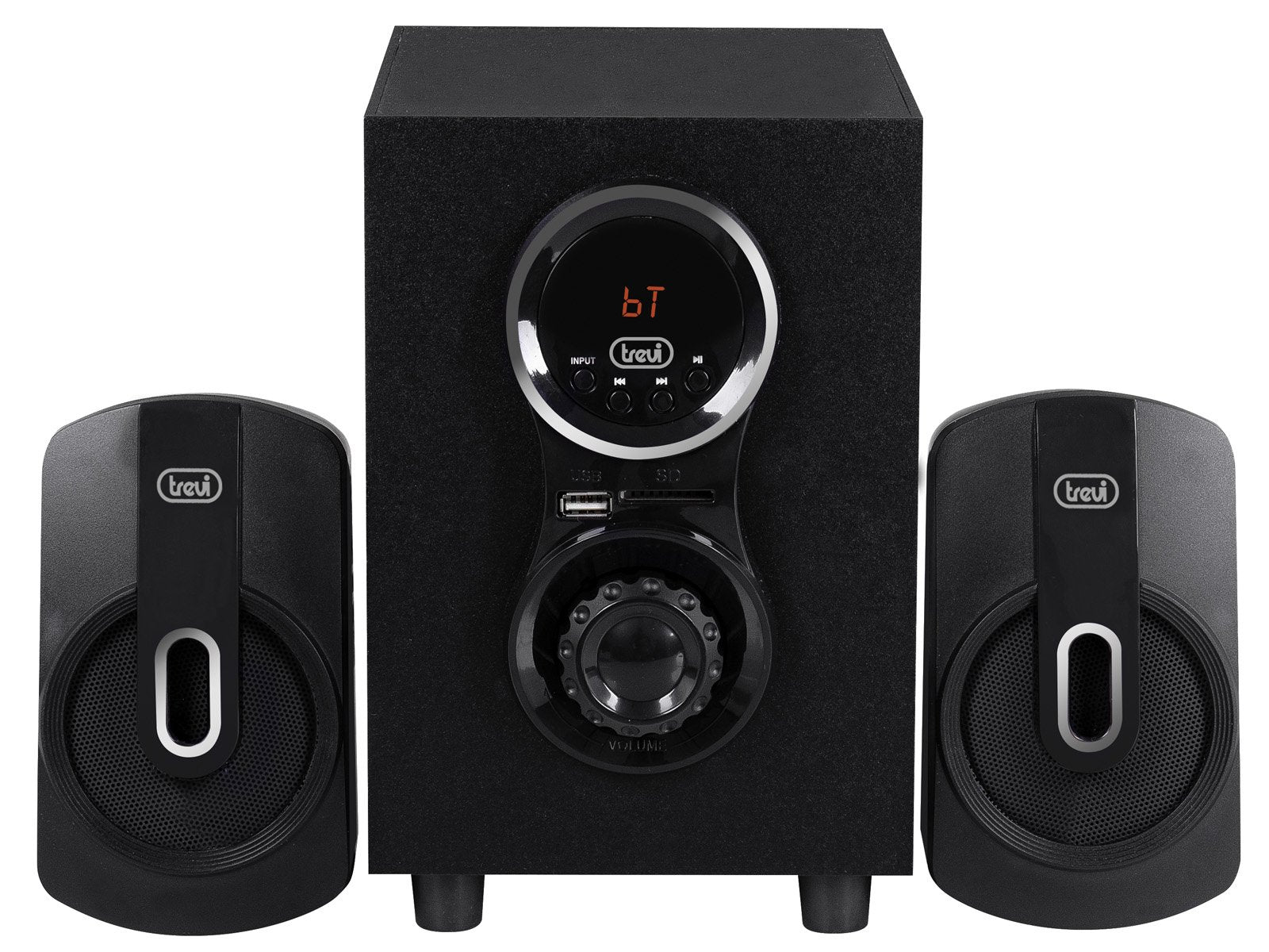 Avx 615 Bt 30w Altavoces 2 Vías 2.1 +Subwoofwer Bt