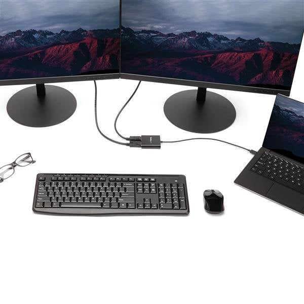 EAN 0065030864497 - StarTech.com MSTCDP122DP Adaptador gráfico USB 3840 x 2160 Pixeles Negro imagen 4
