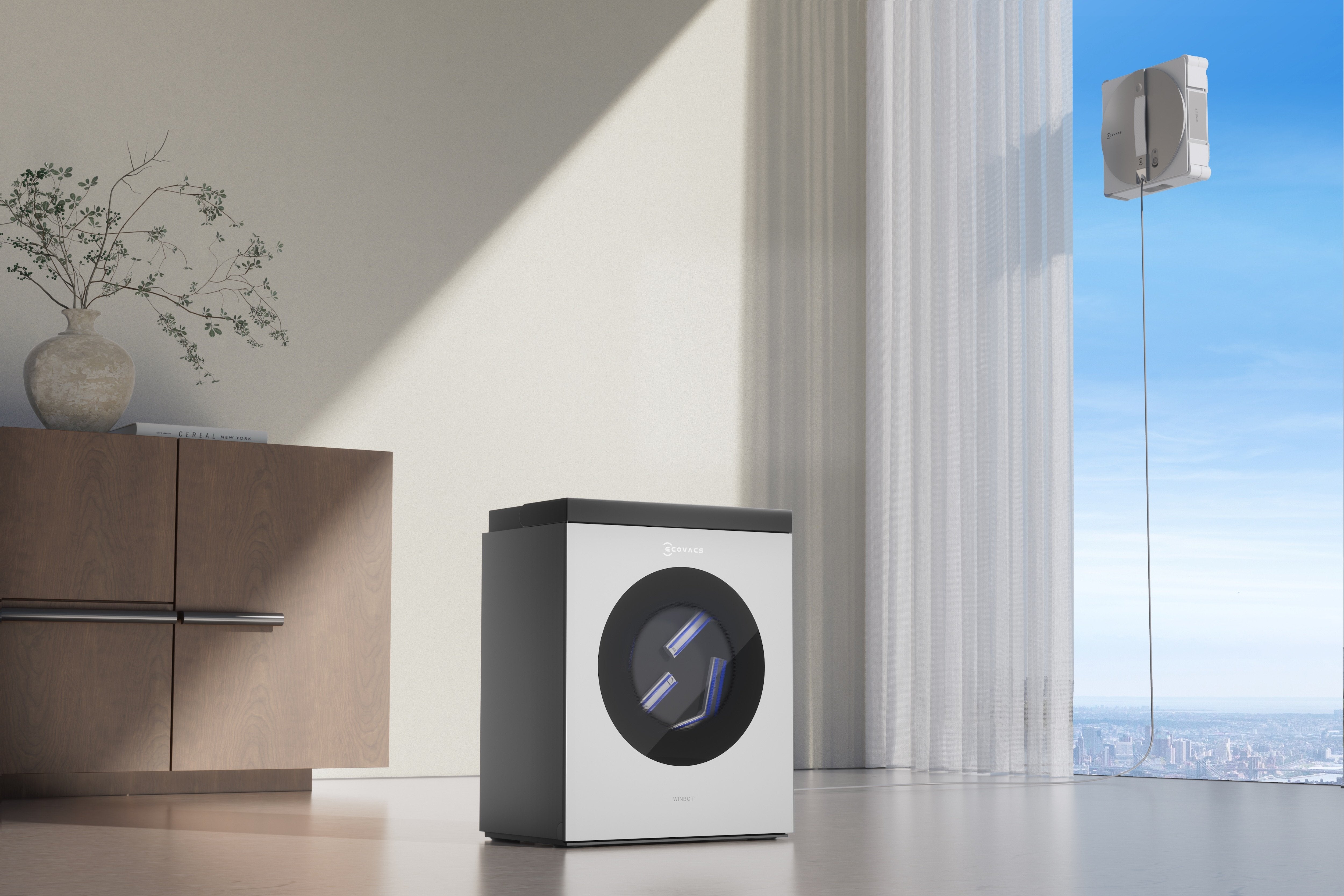 Ecovacs Winbot Silver W3 Omni (Winbot W3 Omni)