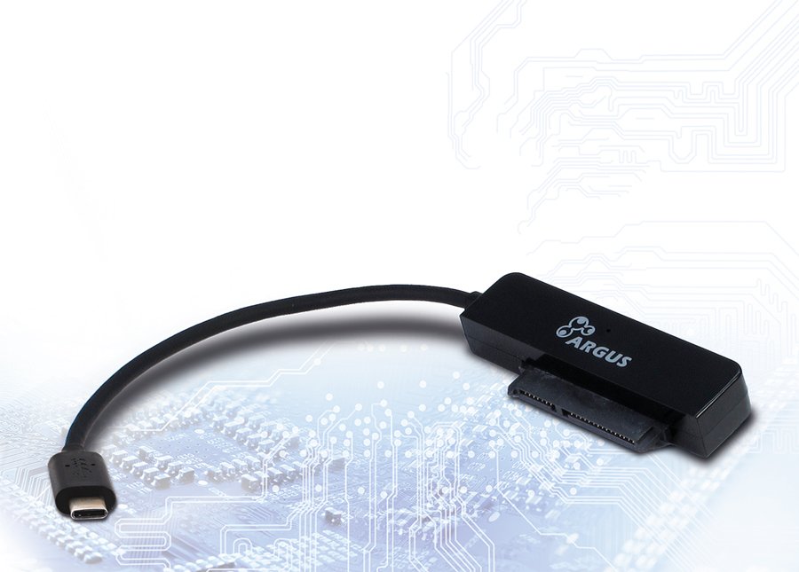 Adaptador Inter-Tech Argus K104ag1, Usb-C 3.1 > 2.5" S-Ata