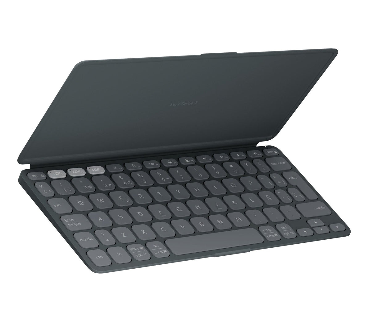 EAN 5099206125773 - Logitech 920-012973 teclado para móvil QWERTY Español Bluetooth Grafito imagen 2