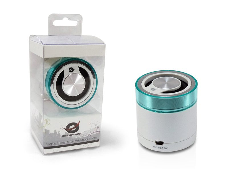 Conceptronic Altavoz Bluetooth 3.0 Travel Stereo Blanco