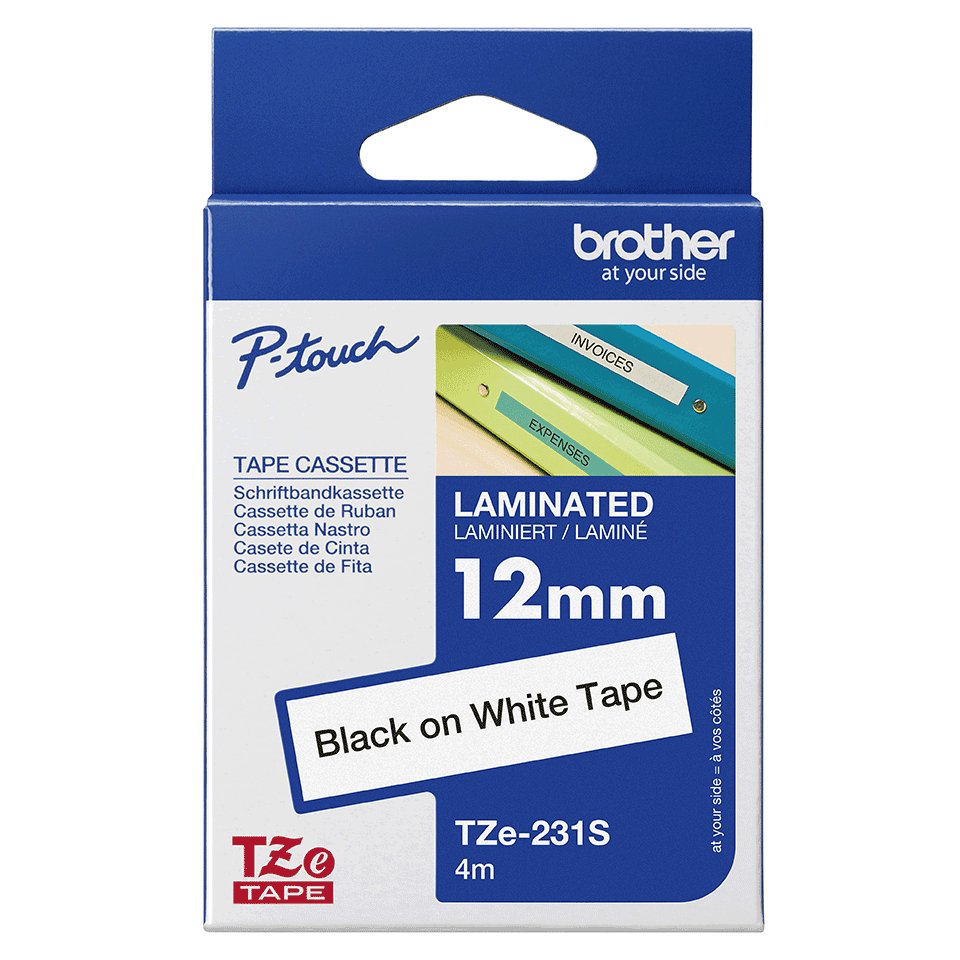 EAN 5715063792360 - Brother TZE231S2 cinta para impresora de etiquetas Negro sobre blanco TZe imagen 5