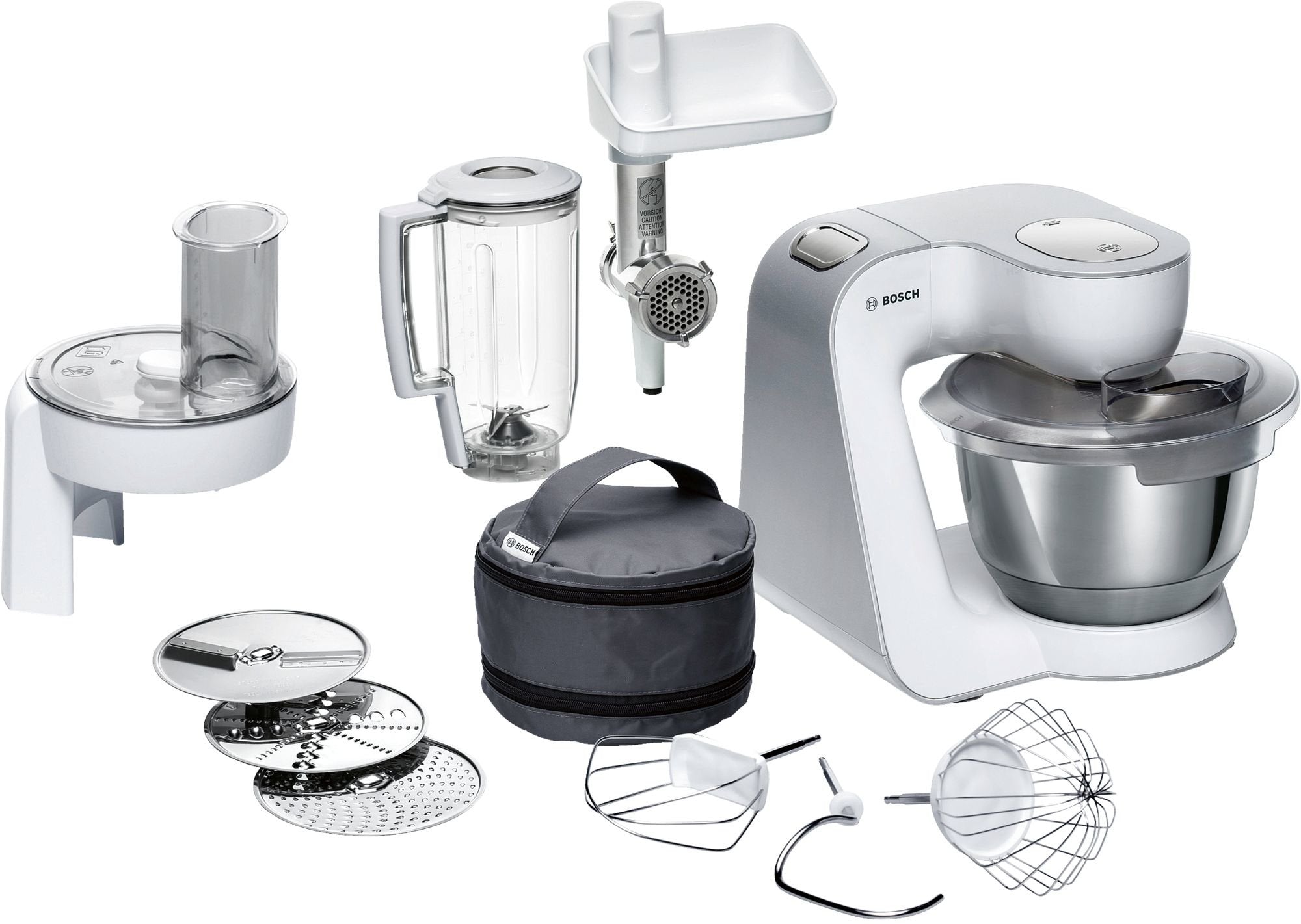 Robot Bosch Mum58231 De Cocina 1000 W 3,9 L Blanco