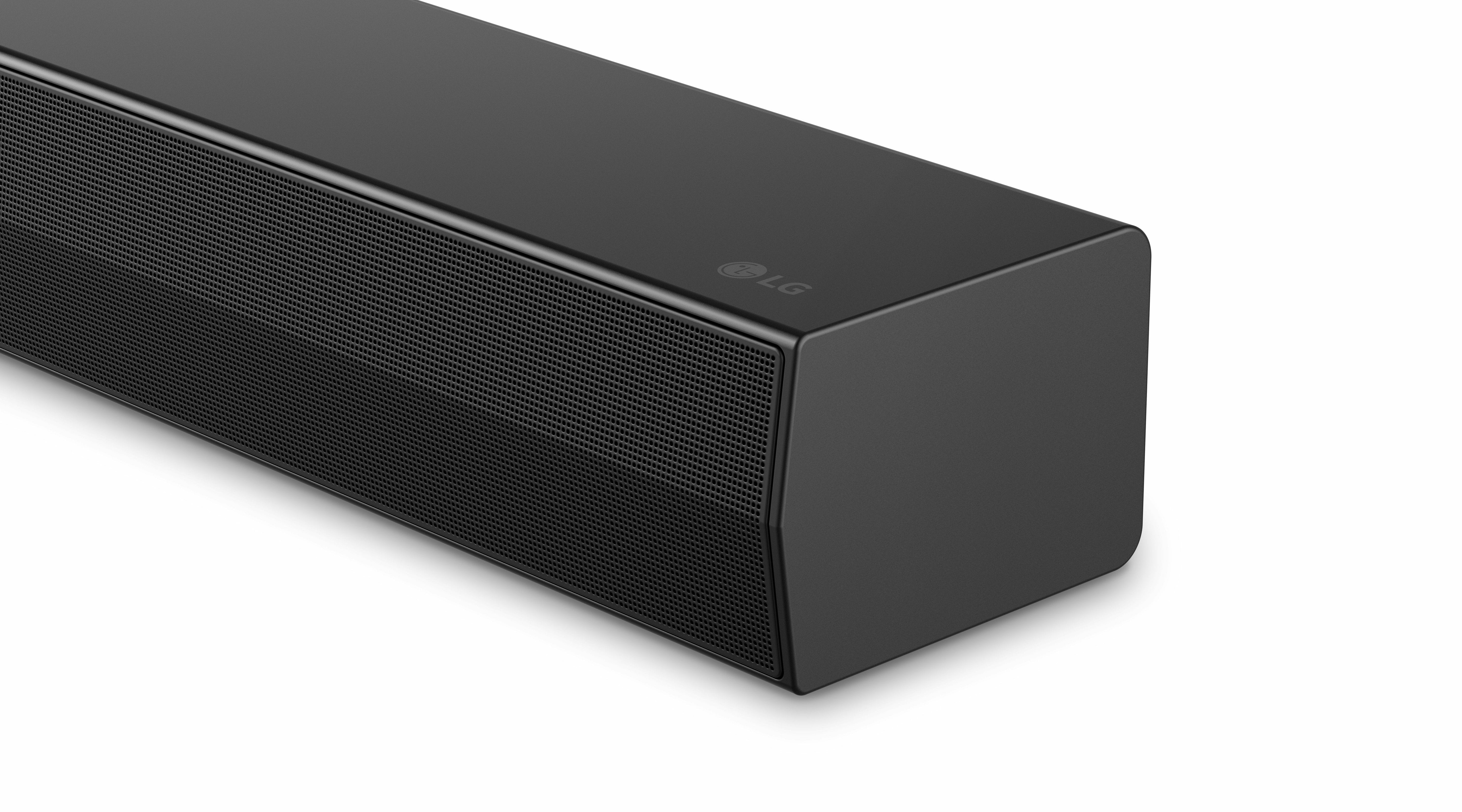 Barra De Sonido Lg S40tr Black Con Subwoofer Y Altavoces Traseros Inalámbricos 400w 4.1ch