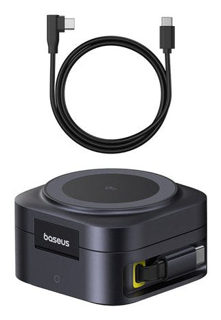Picogo 2-In-1 Magnetic Wireless Charger Qi2 67w Black