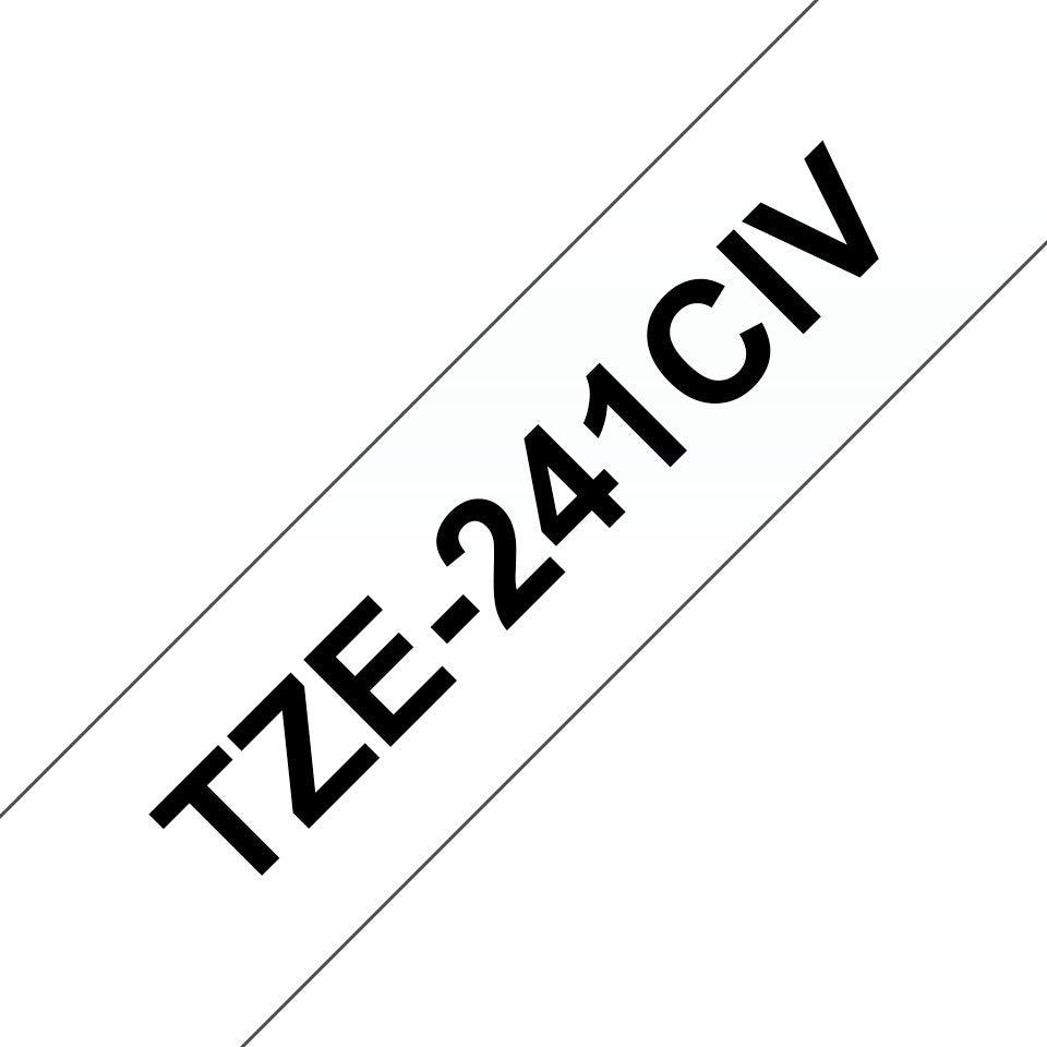 EAN 4977766685344 - Brother TZE-241CIV cinta para impresora de etiquetas TZ imagen 1