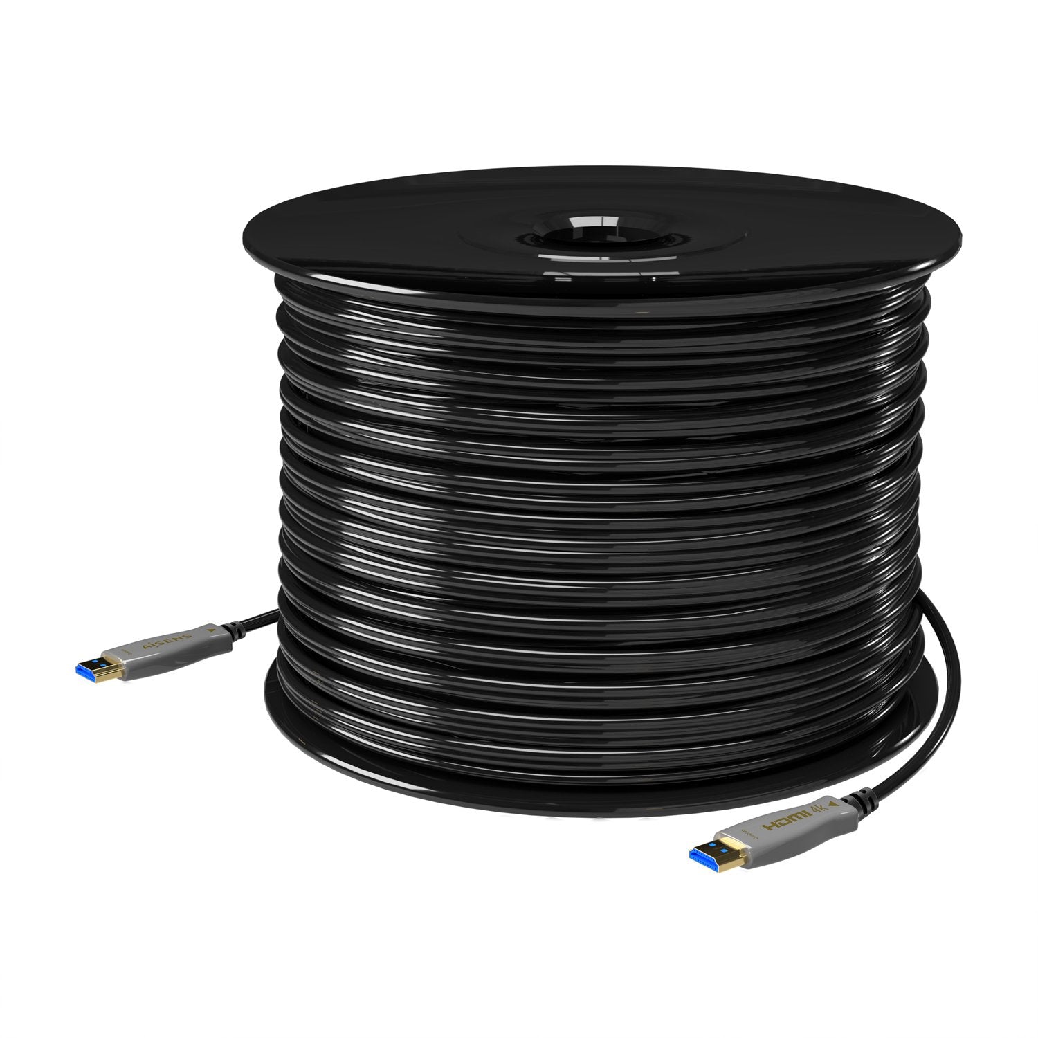 Aisens Cable Hdmi V2.0 Aoc Premium Alta Velocidad / Hec 4k@60hz 4:4:4 18gbps - A/M-A/M - 100m - Negro