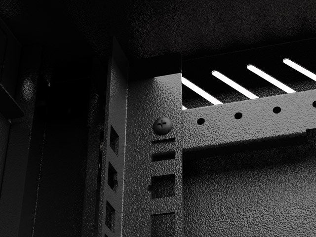 Armario Instalación Rack Colgante 10 Pulgadas 4u 300x300 Negro