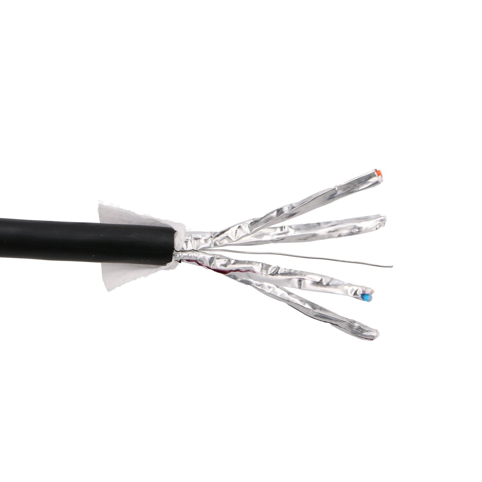 Extralink Cat6a Ftp (F Utp) Innen Netzwerkcable Twisted Pair 305m, Mit Gel