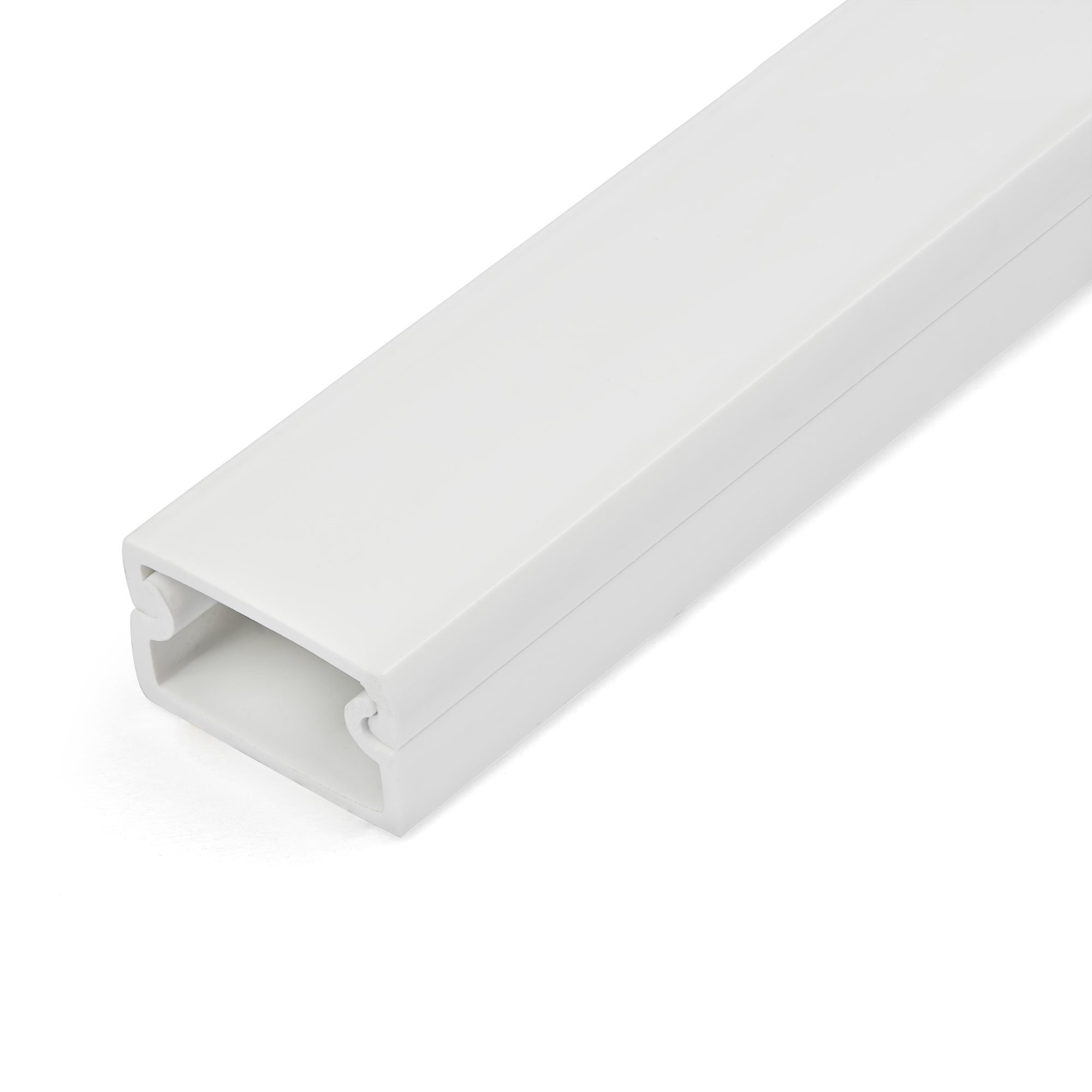 Startech.Com Canaleta Sólida De Gestón De Cableado Con Cinta Adhesiva Y Tapa, 19 Mm An X 11 Mm Al - 1 M Lar, Cubierta De Pvc O Conducto De Pared Para Cables De Red O Alimentación - Para Un Máximo De 6 Cables - Ul (Cable Management Raceway W
