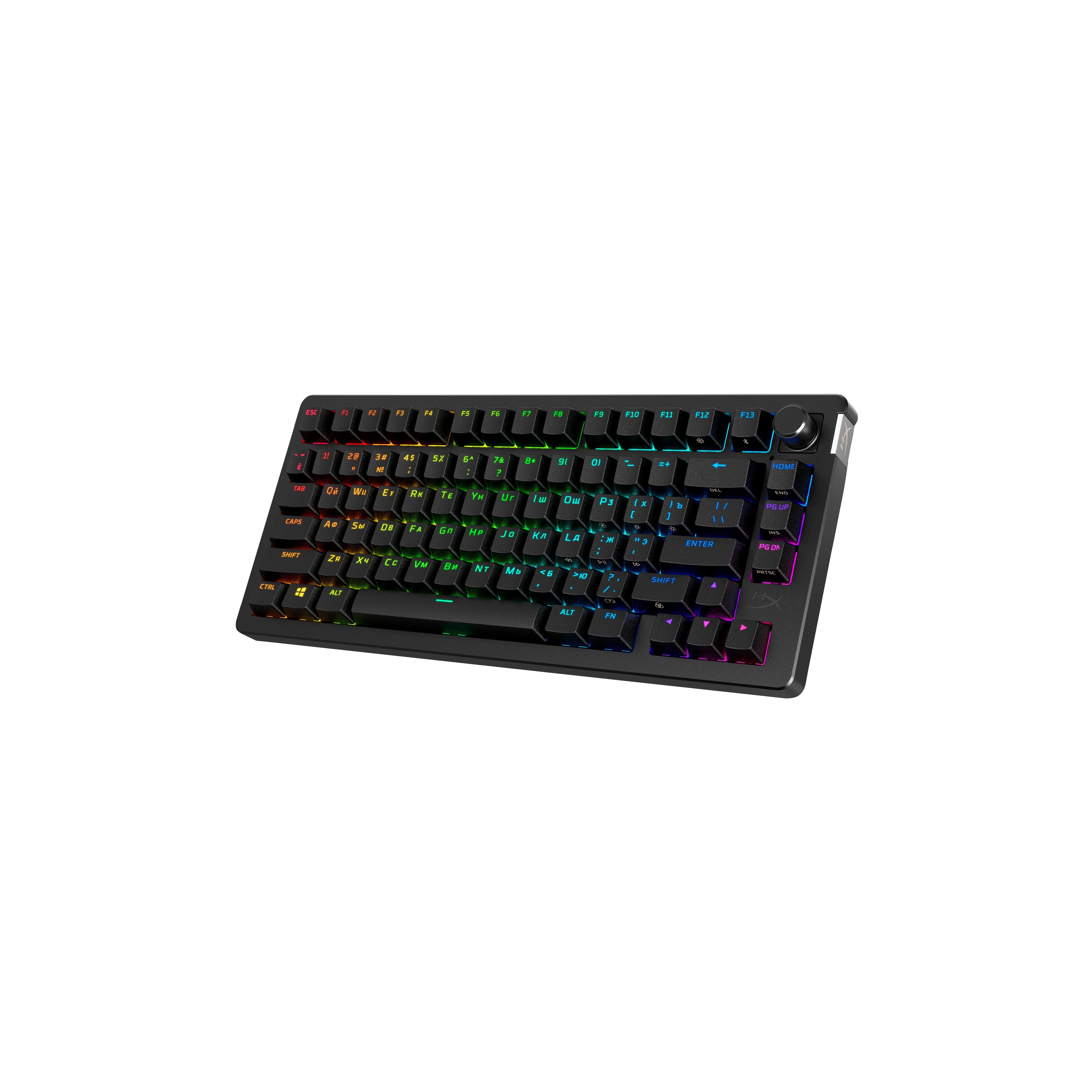 EAN 0197498745497 - HyperX Alloy Rise 75 Wireless Keyboard teclado Juego RF Wireless + Bluetooth Negro imagen 3