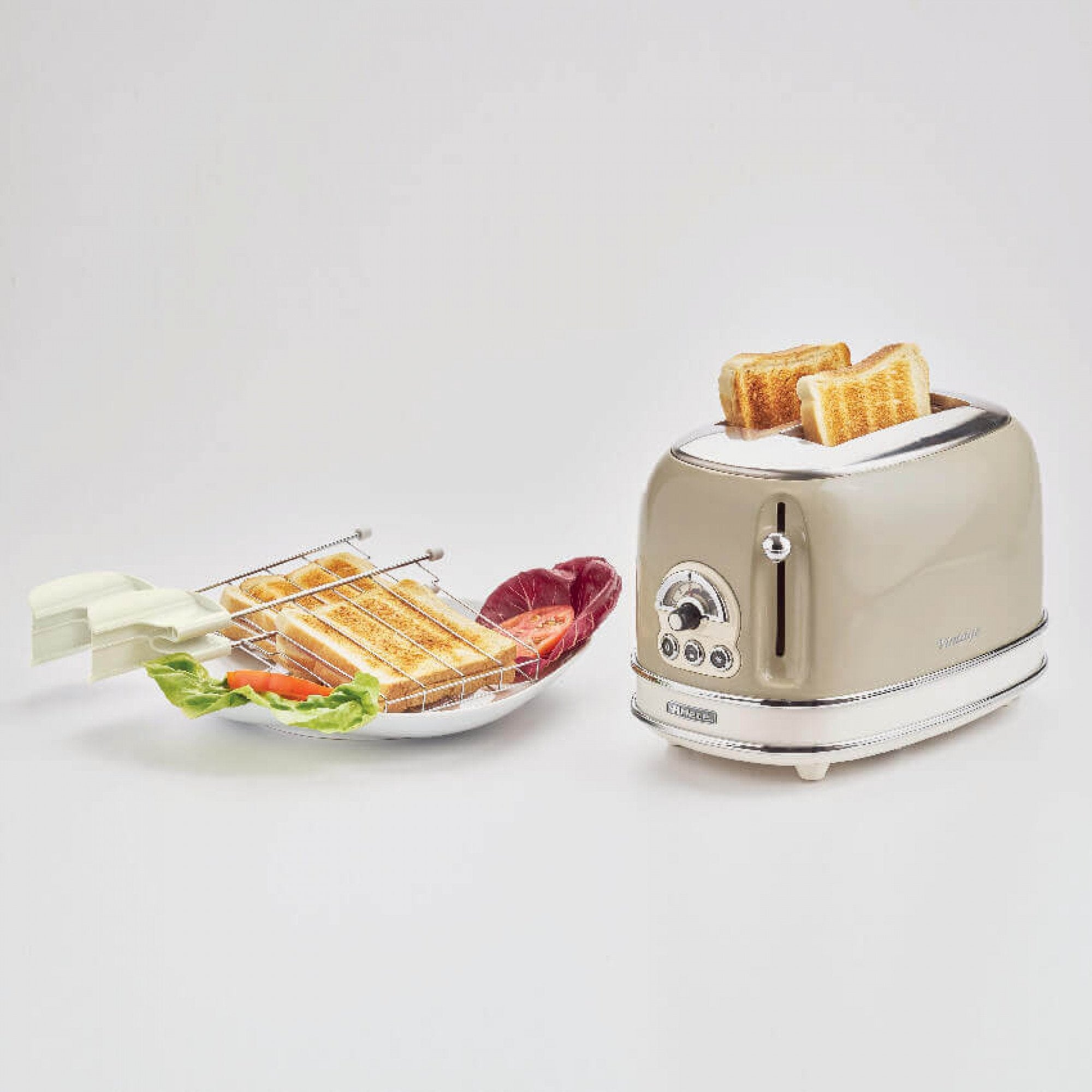 EAN 8003705114876 - Ariete 0155/03 6 2 rebanada(s) 810 W Beige imagen 2