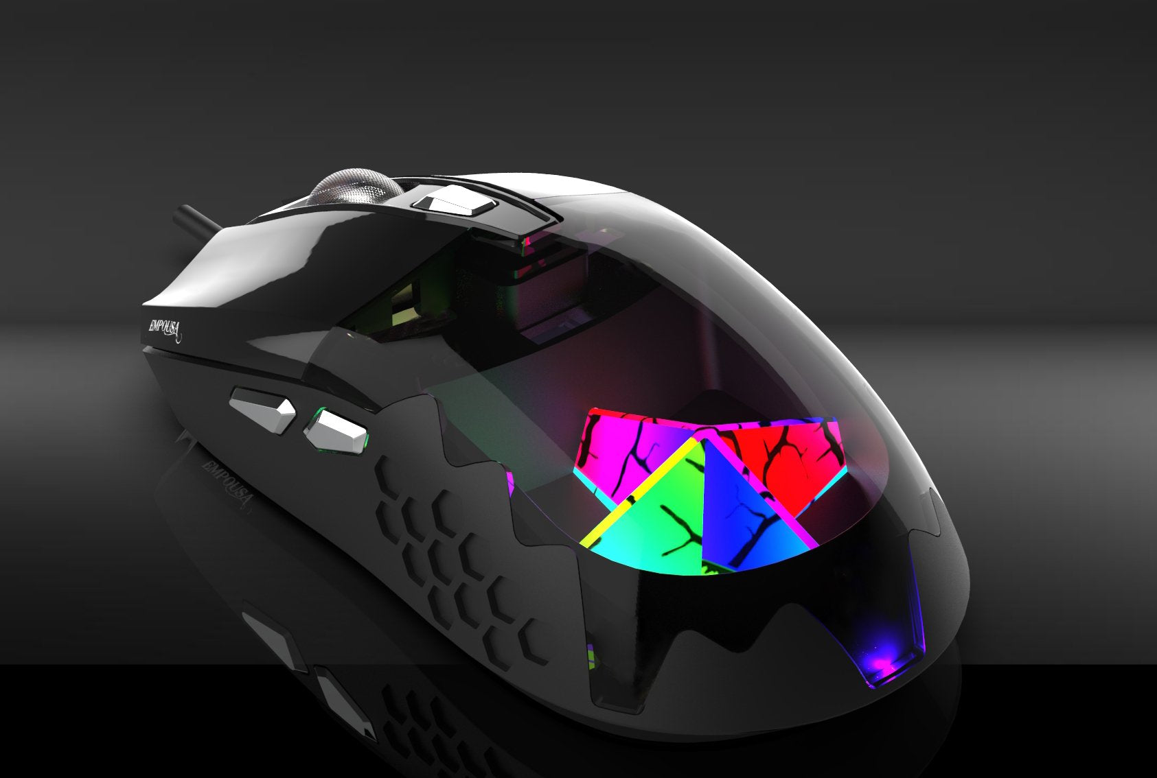 Ratón Gaming Inca Empousa 3d Rgb Led 7200 Dpi Macro Keys Private