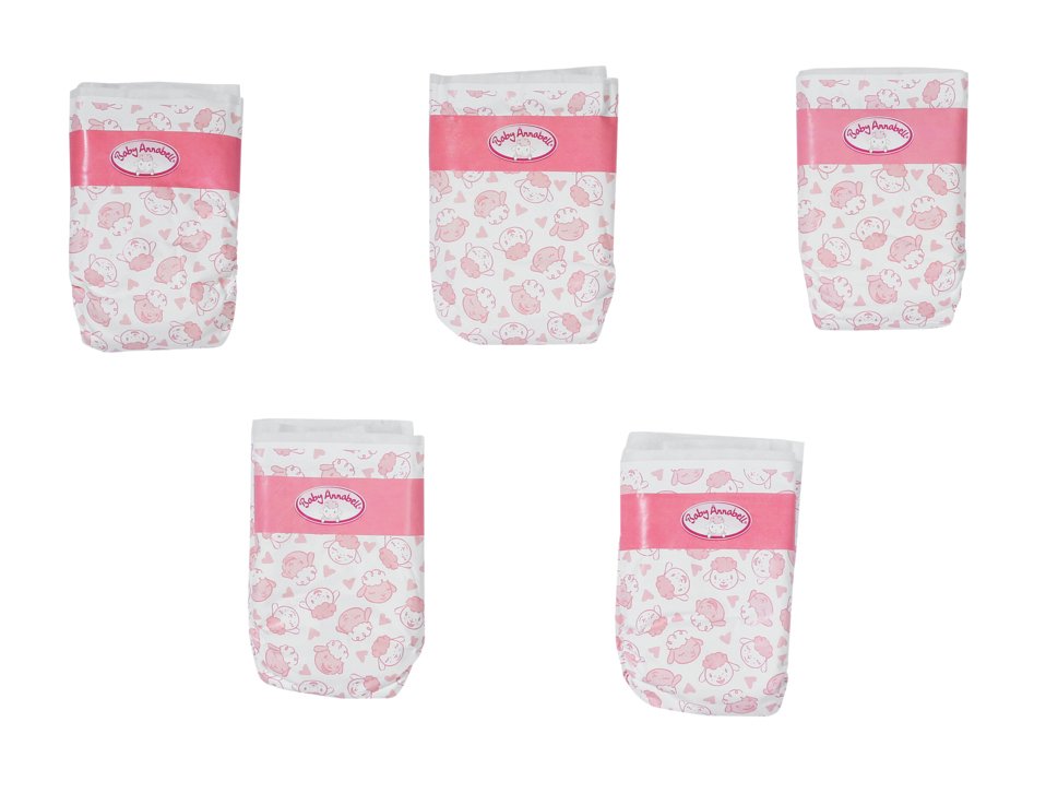 Accesorios Muñecas Zapf Creation 703038 Para Baby Annabell 703038, Pañales Para Muñeca, 3 Año(S), 82 G
