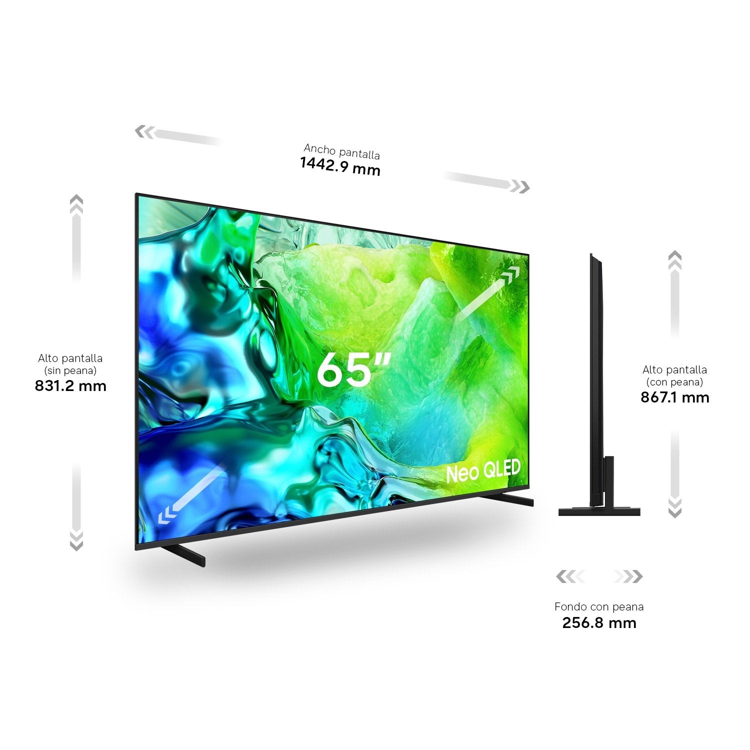 Samsung Tq65qn80hauxxc Televisor