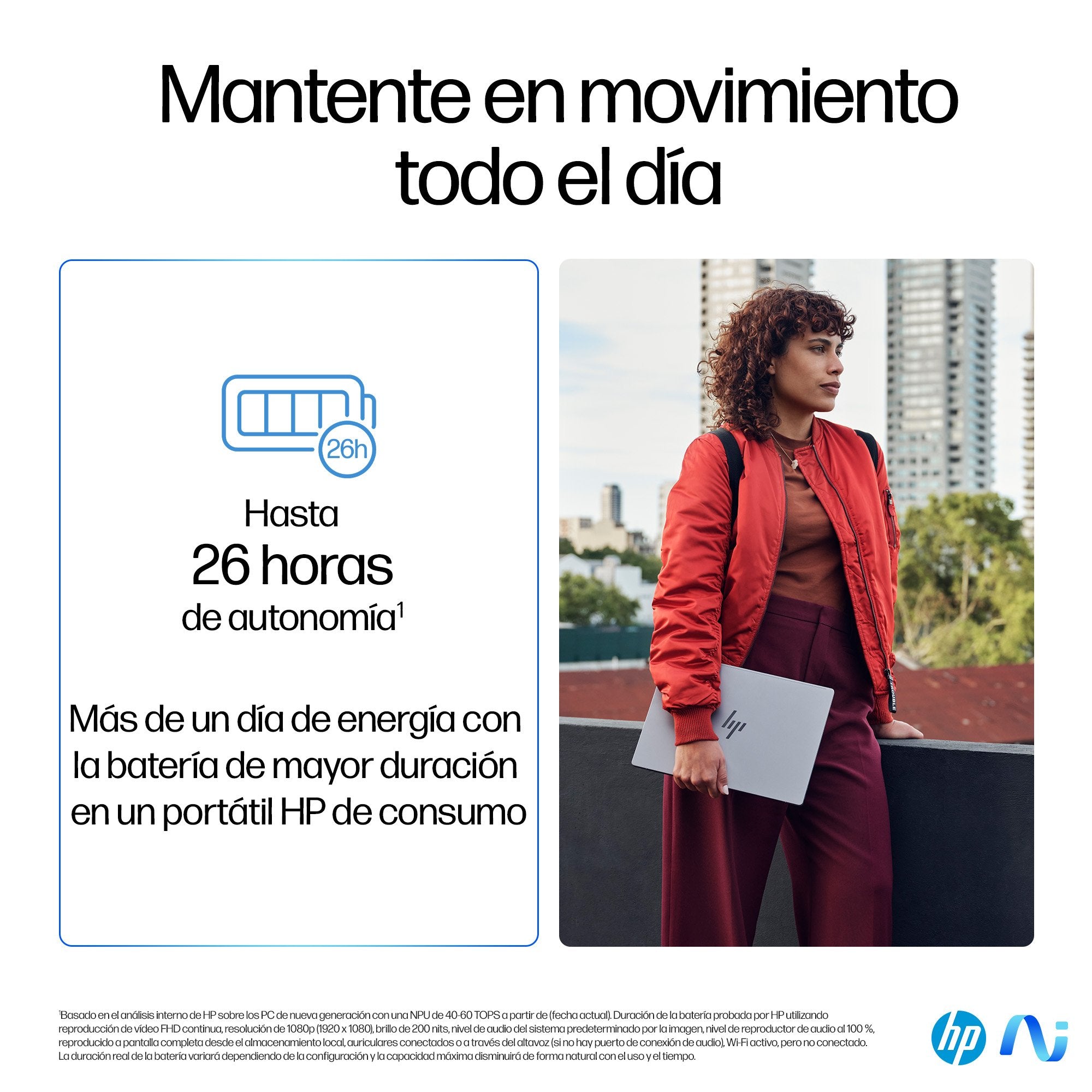 EAN 198701252245 - HP OmniBook X 14-fe0009ns Copilot+ PC Qualcomm Snapdragon X1E-78-100 Portátil 35,6 cm (14") Pantalla tácti imagen 10