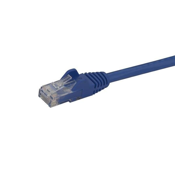 Startech.Com Cable De 1,5m Cat6 Ethernet De Red Azul - Rj45 Sin Enganches - 24awg, 1,5 M, Cat6, U/Utp (Utp), Rj-45, Rj-45, Azul