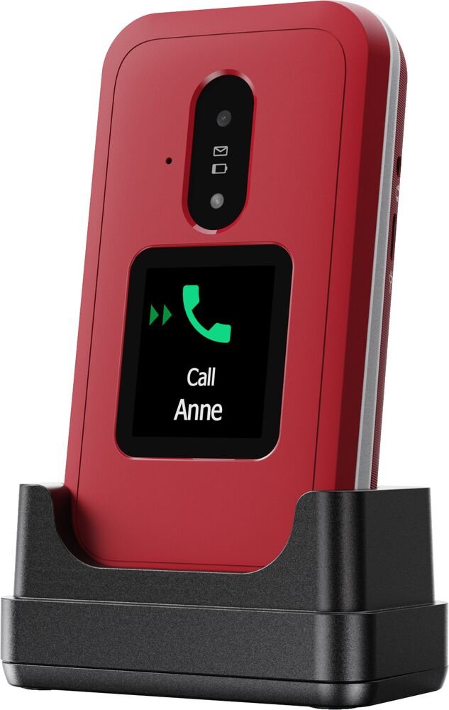 EAN 7322460089948 - Doro Leva E30 7,11 cm (2.8") 142,7 g Rojo, Blanco Característica del teléfono imagen 9