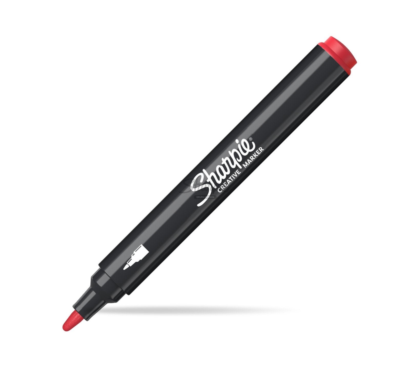 Sharpie Kreativmarker Rundspitze Acryl Rot