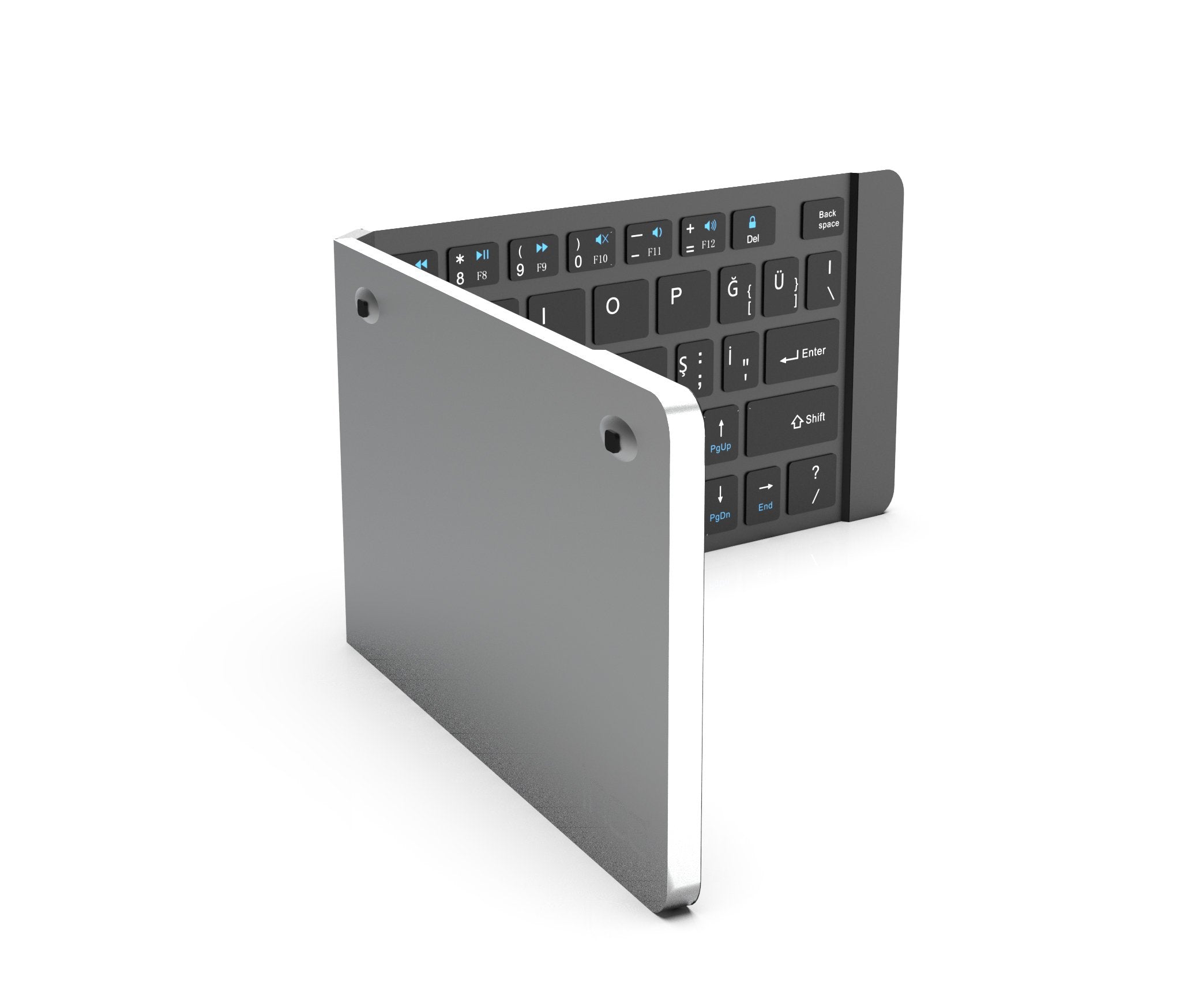 EAN 8681949011832 - Inca IBK-579BT teclado Hogar Bluetooth Metálico, Plata imagen 5