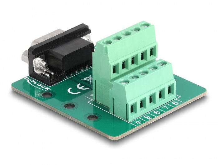 D-Sub 9 Pin Stecker Zu Terminalblock Für Hutschiene