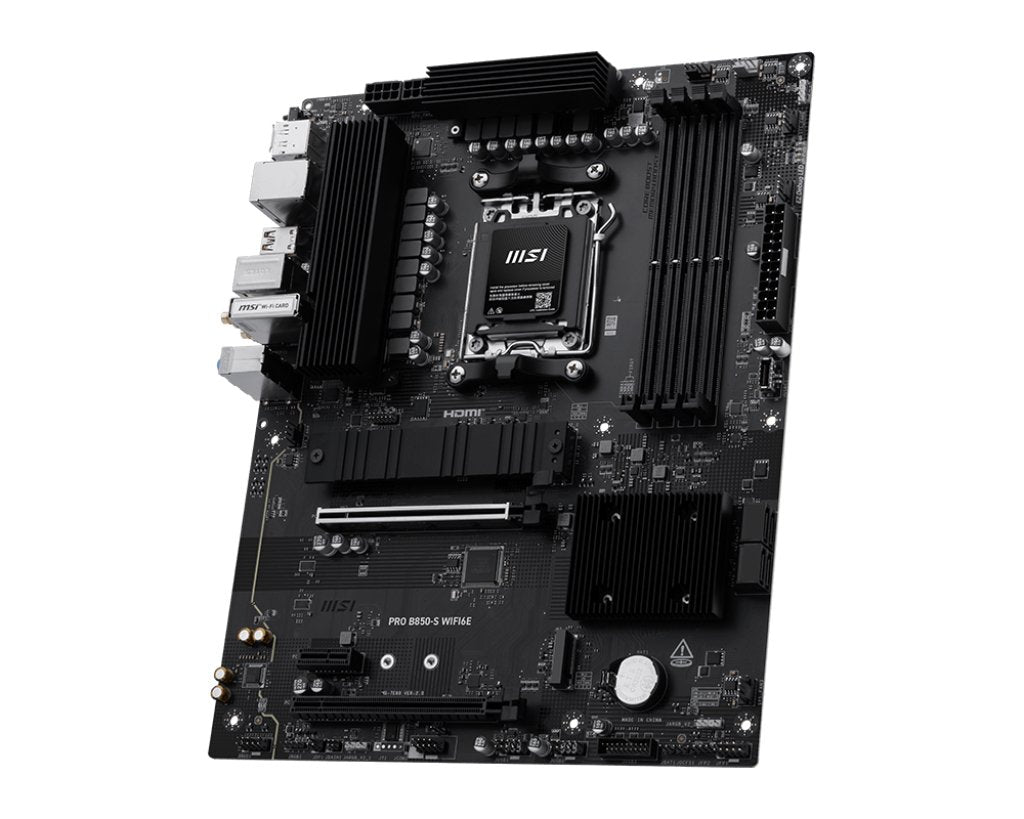 EAN 4711377365338 - MSI PRO B850-S WIFI6E placa base AMD B850 Zócalo AM5 ATX imagen 3