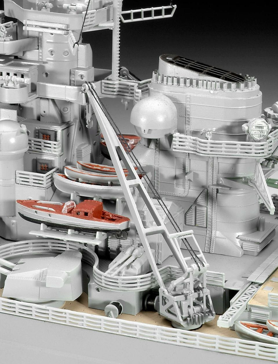 EAN 4009803050409 - Revell Bismarck Maqueta de navío de línea Kit de montaje 1:350 imagen 10