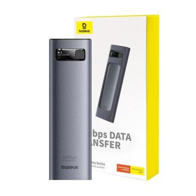 EAN 6932172658335 - Baseus B00760600811-01 caja para disco duro externo Caja externa para unidad de estado sólido (SSD) Gris imagen 7