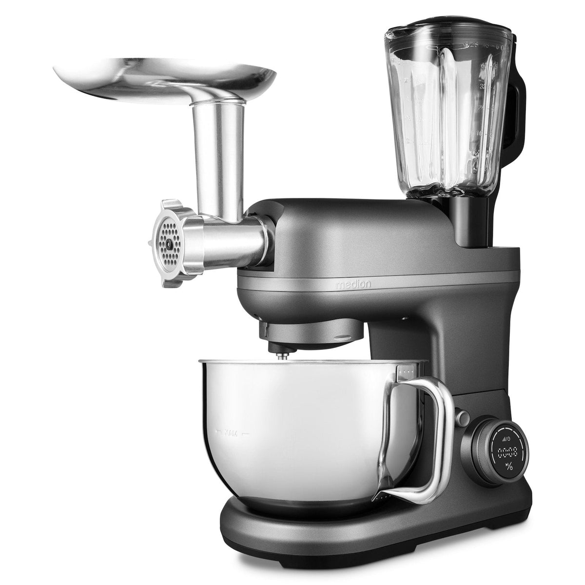 Medion Medion Md18430 3-In-1 Digital Robot De Cocina Antracita 50076310