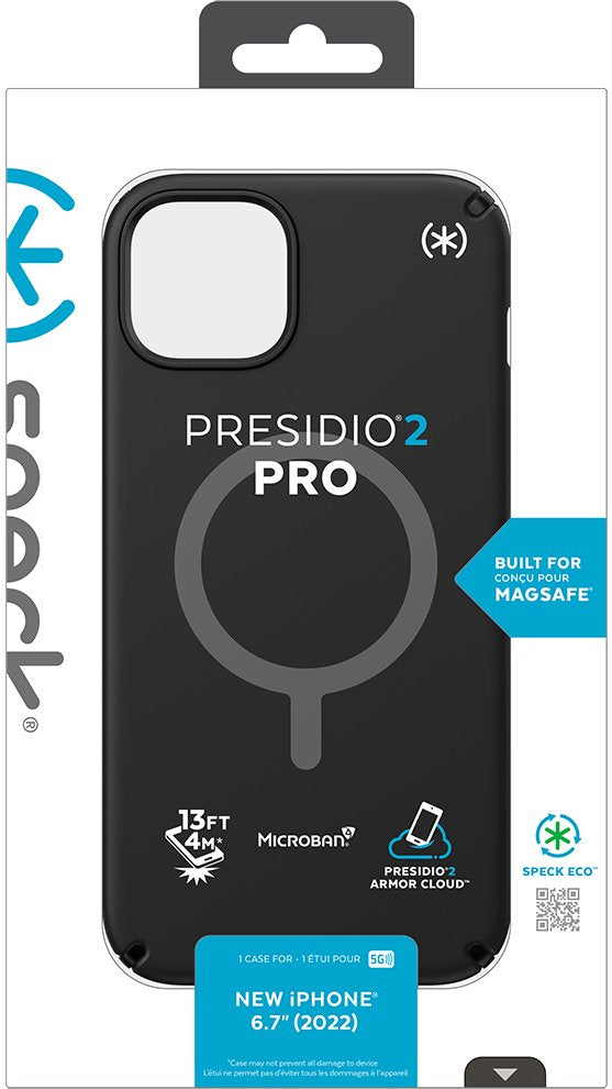 Speck Presidio 2 Pro Funda Para Iphone 14 Plus 17 Cm (6.7") Negro