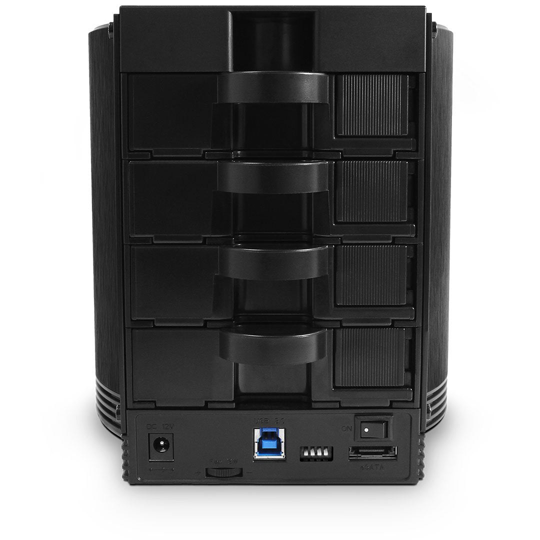 Fantec Sq-35ru3e Schwarz 4x3,5 Sata Raid Hdd